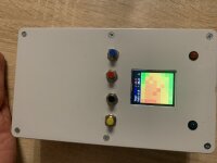 Lasergrid-W&auml;rmebild-Sensor